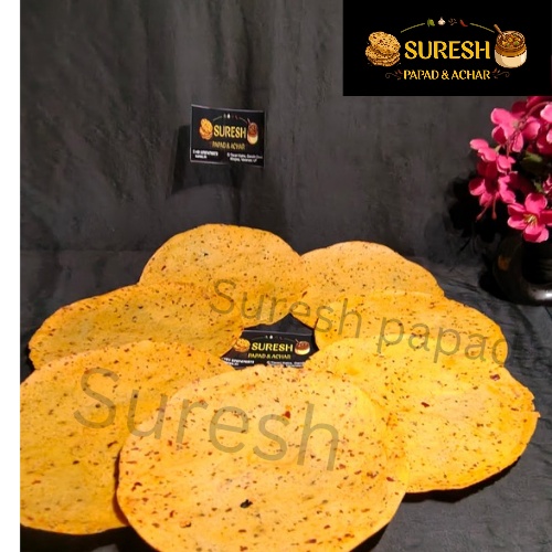 Chana Dal Masala Lehsun Papad